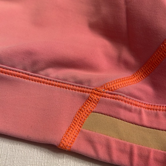 27. Lululemon Rack Pack Sports Bra Pink and Tan - Picture 4 of 4